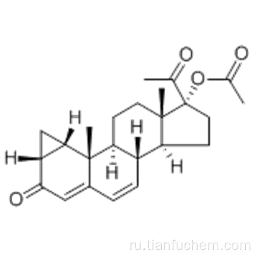 17-гидрокси-1а, 2а-метиленпрегна-4,6-диен-3,20-дионацетат CAS 2701-50-0